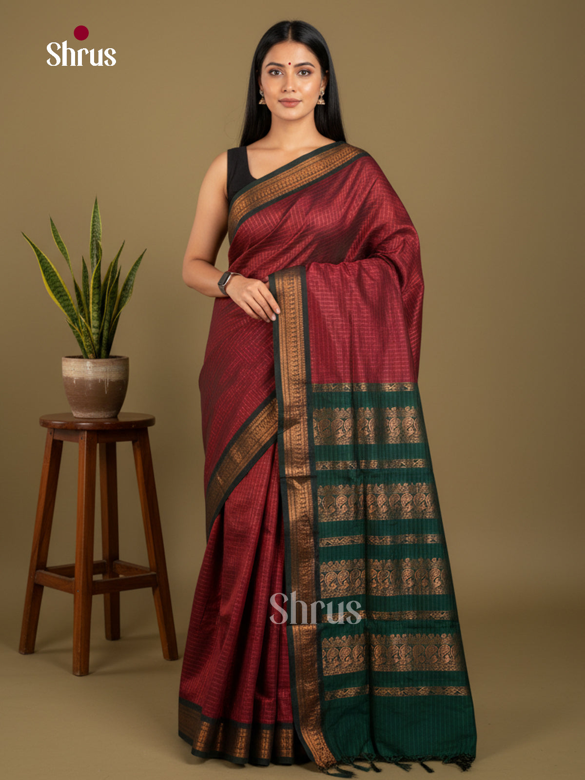 Kalyani Cotton Saree - ECS04180 - Shop on Shrus.com