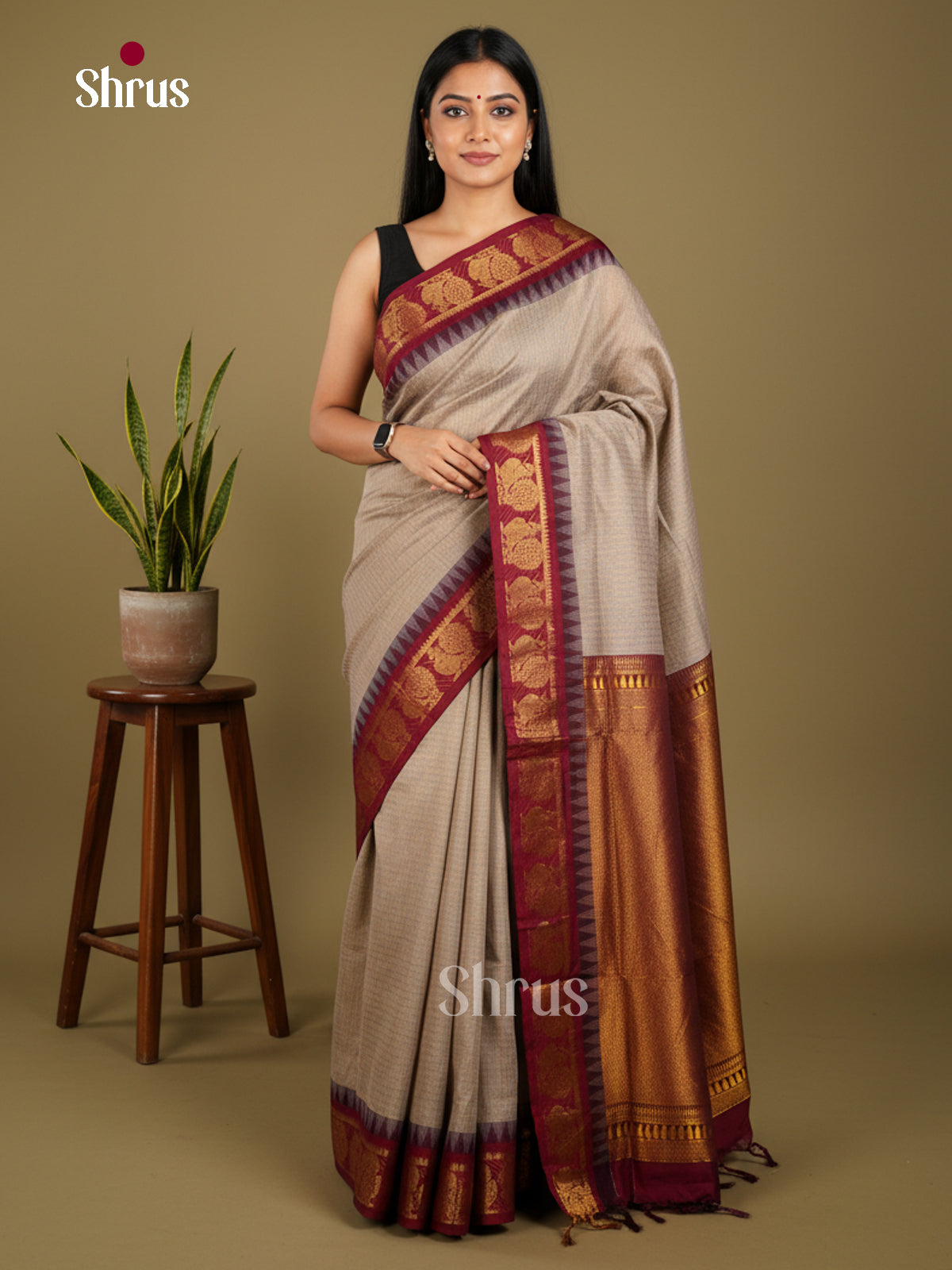 Kalyani Cotton Saree - ECS04205 - Shop on Shrus.com
