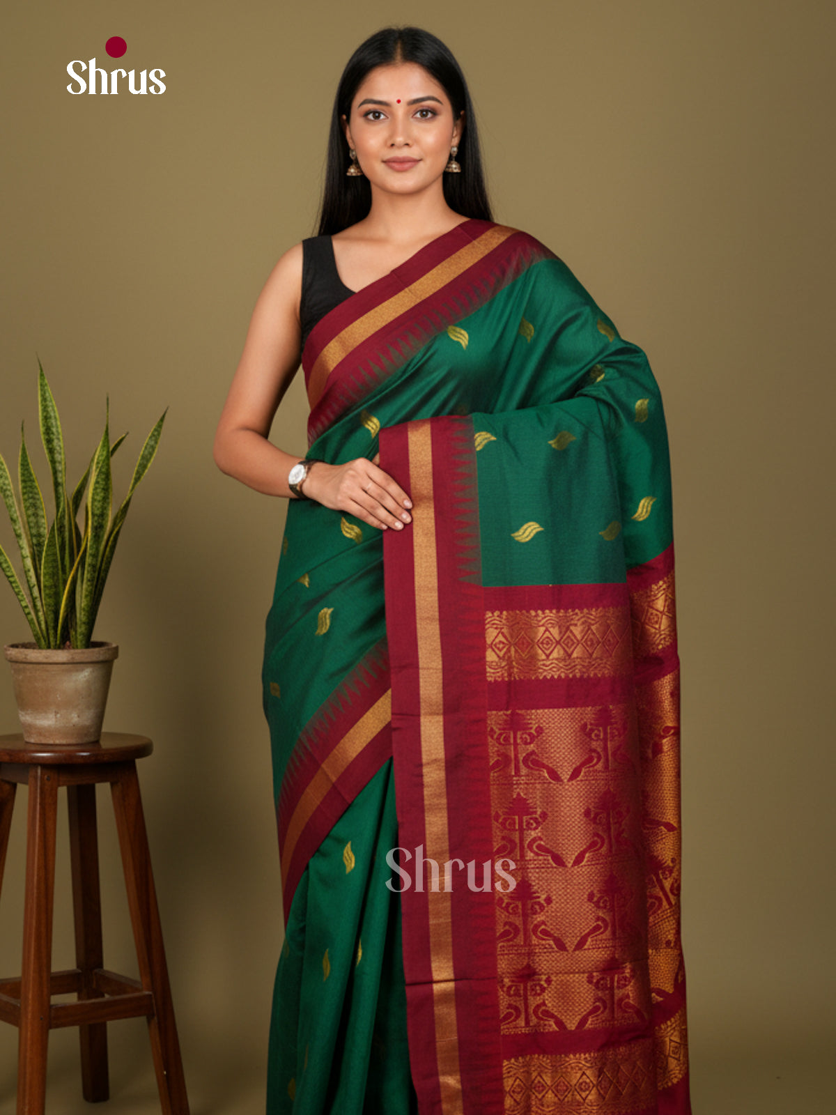Kalyani Cotton Saree - ECS04230 - Shop on Shrus.com