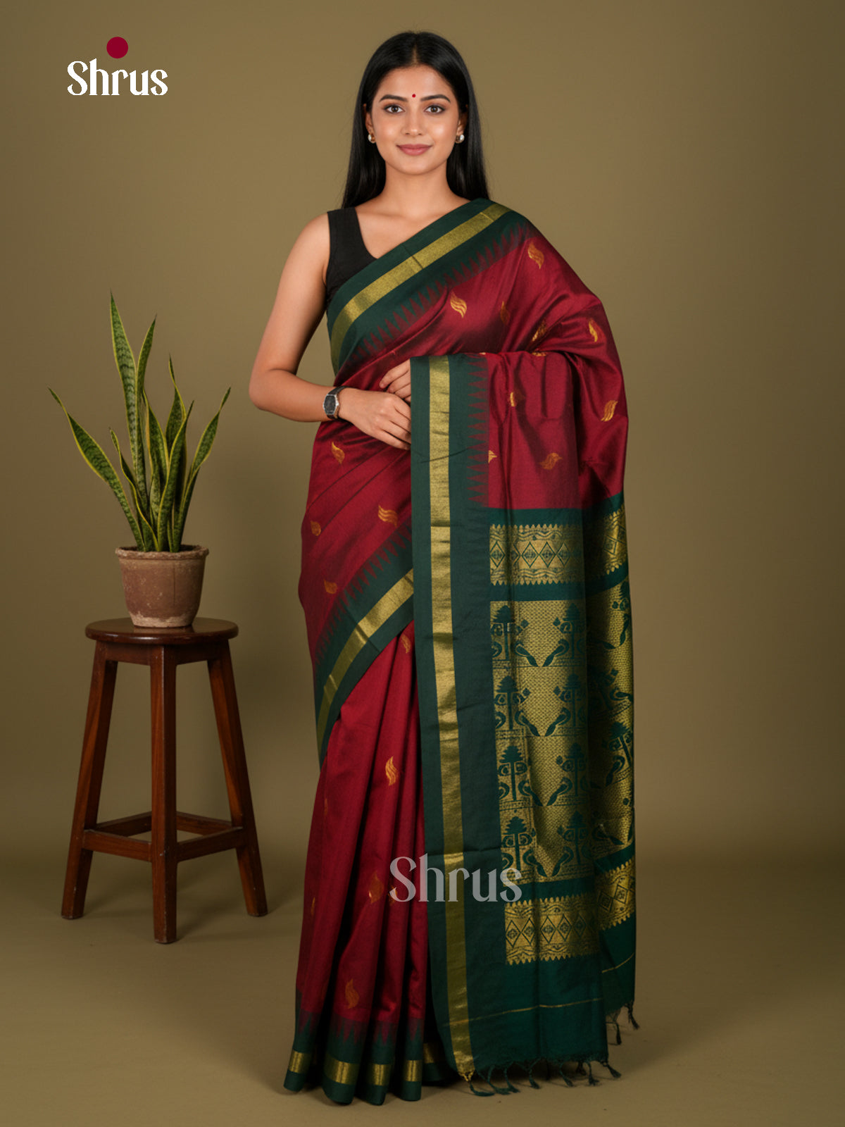 Kalyani Cotton Saree - ECS04232 - Shop on Shrus.com