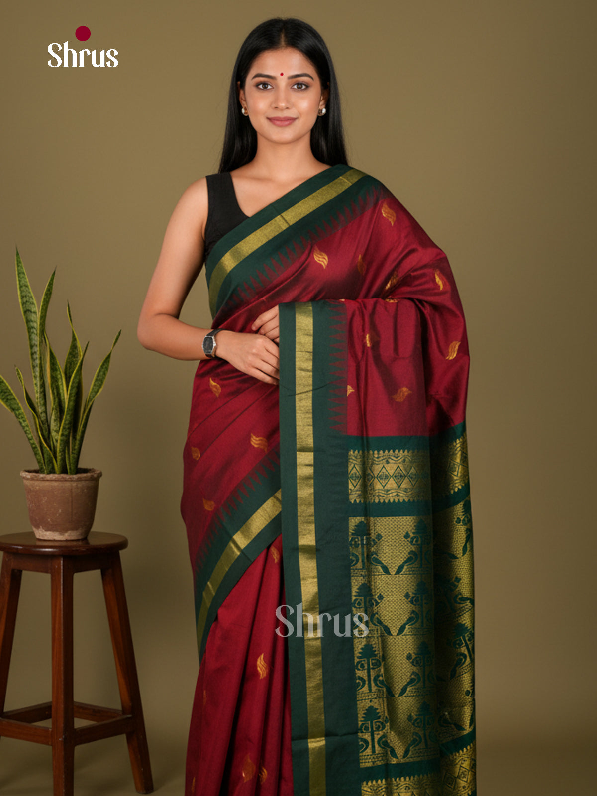 Kalyani Cotton Saree - ECS04232 - Shop on Shrus.com