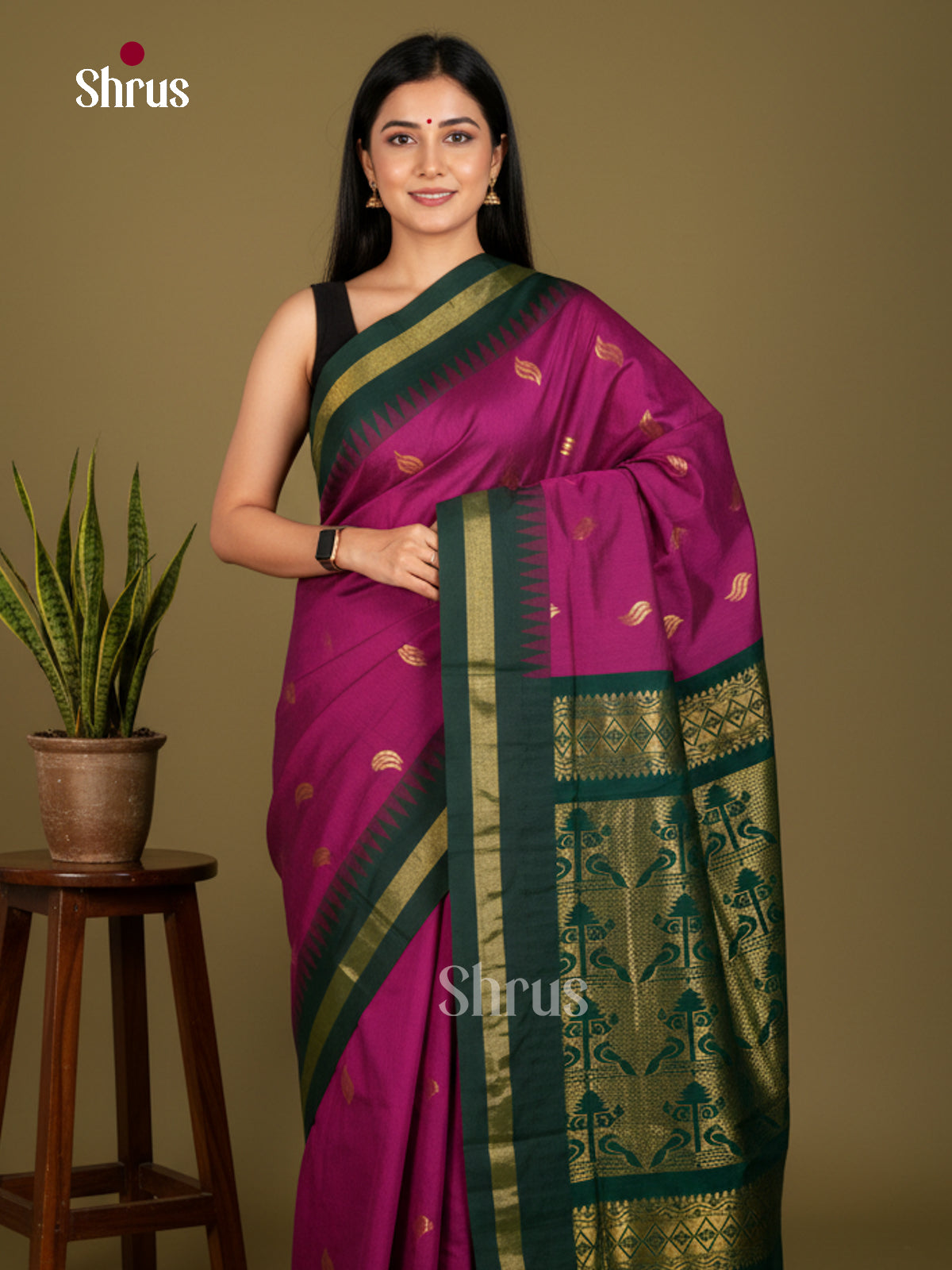 Kalyani Cotton Saree - ECS04234 - Shop on Shrus.com