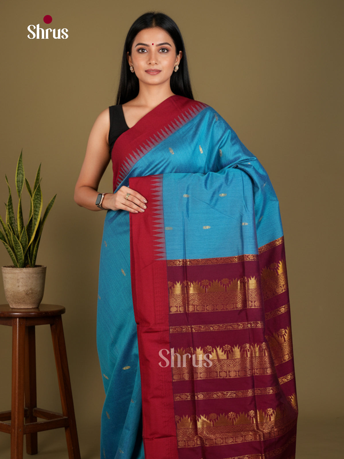 Kalyani Cotton Saree - ECS04236 - Shop on Shrus.com