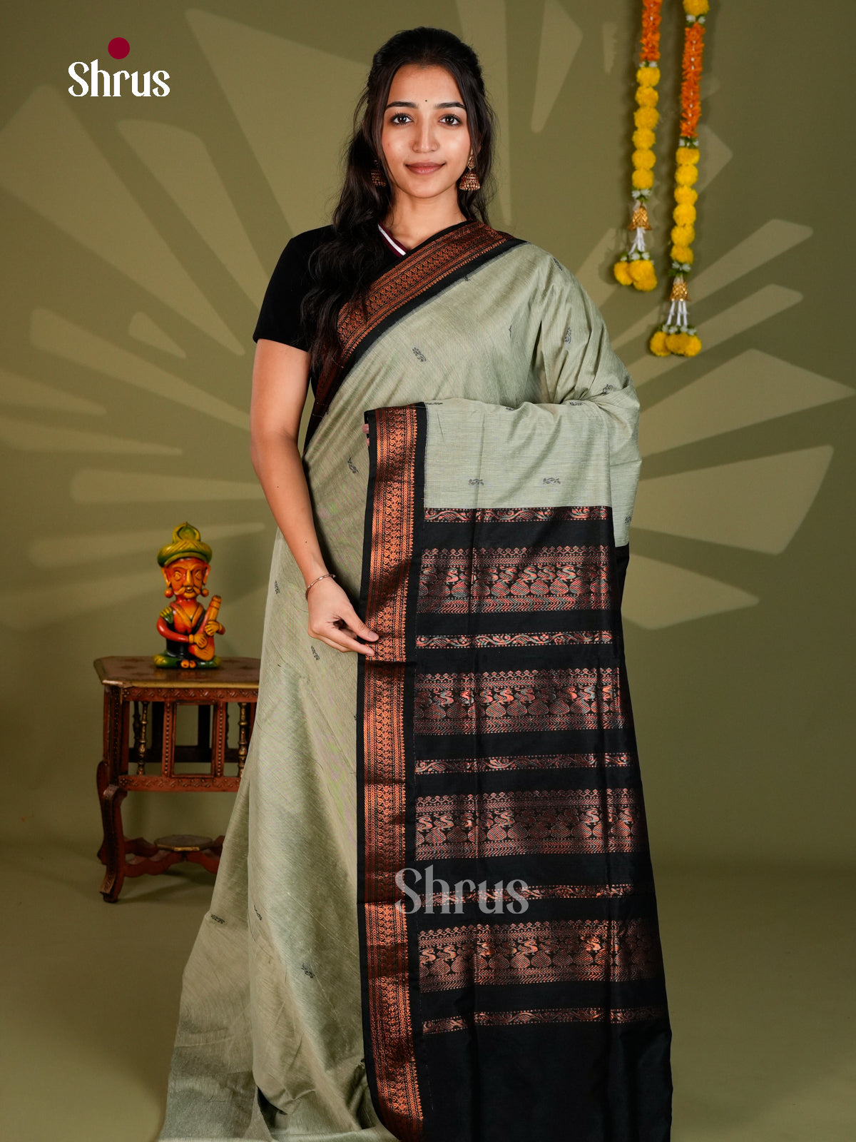 Kalyani Cotton Saree - ECS06006 - Shop on Shrus.com
