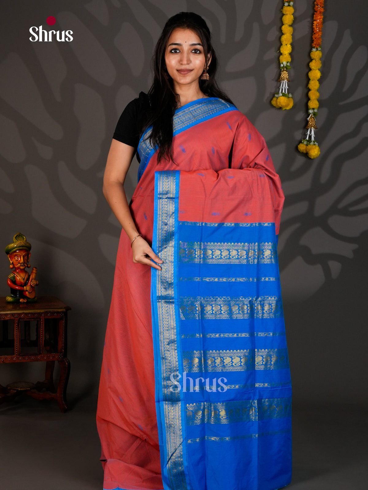 Kalyani Cotton Saree - ECS06007 - Shop on Shrus.com
