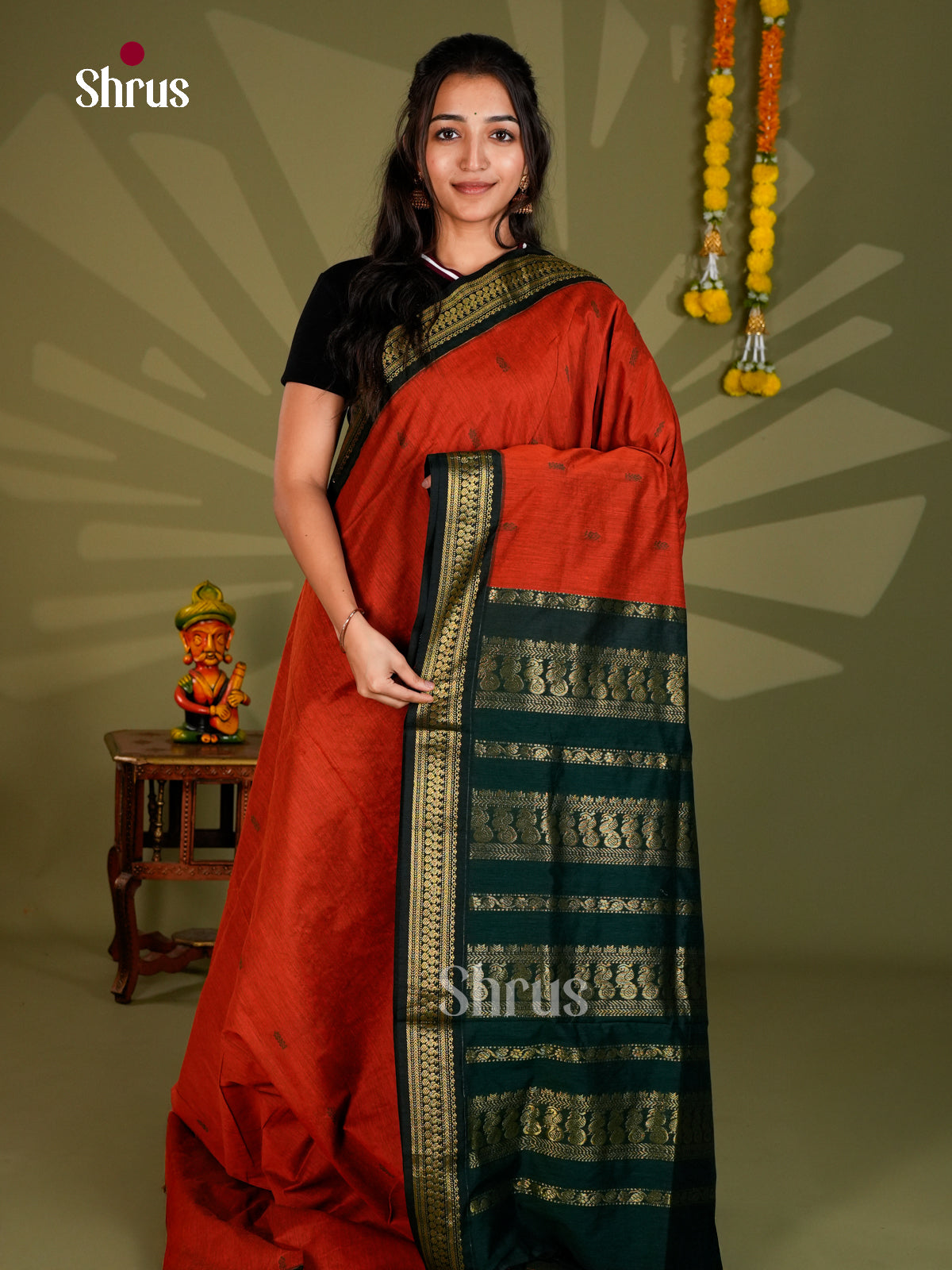 Kalyani Cotton Saree - ECS06008 - Shop on Shrus.com
