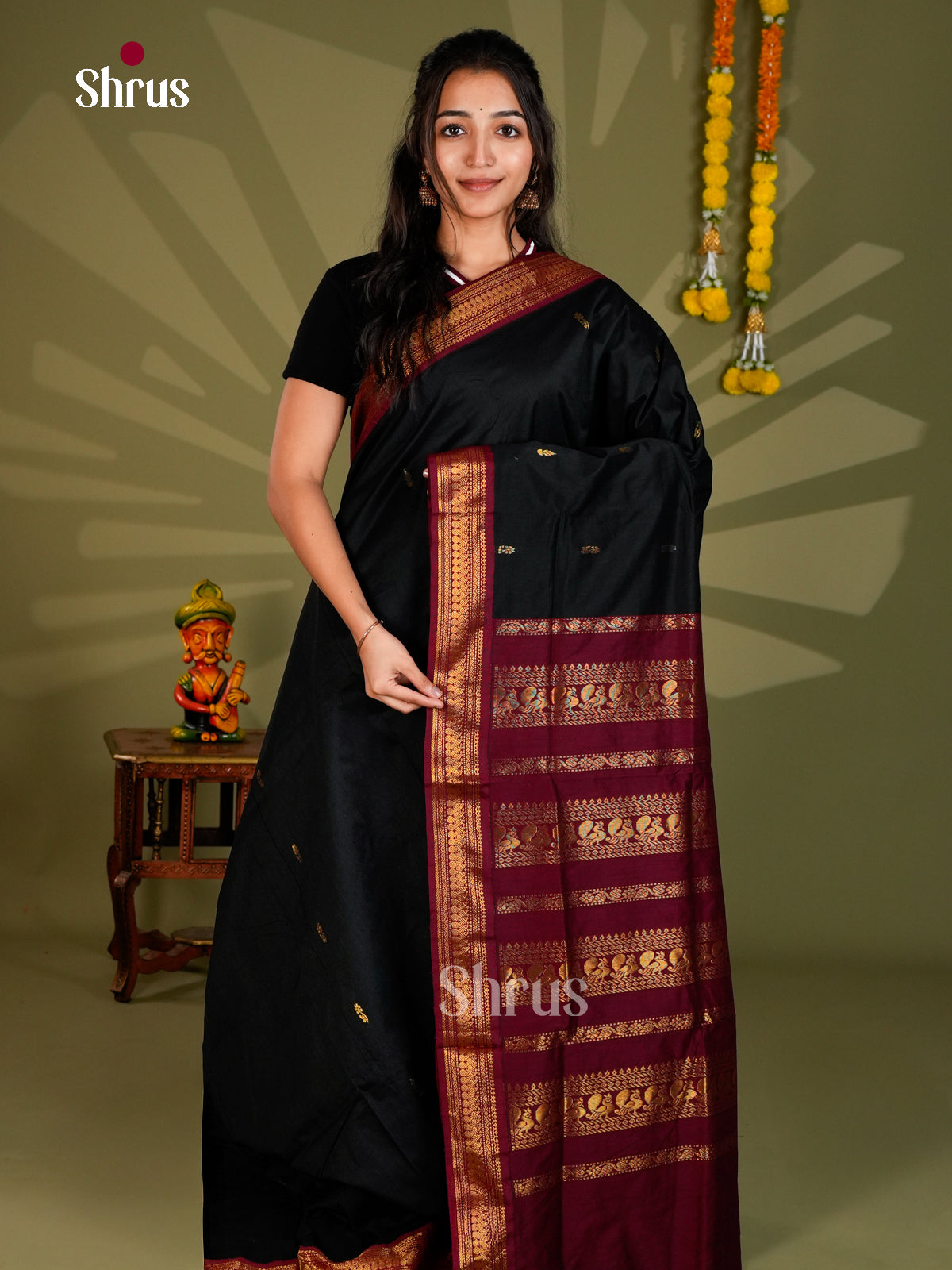 Kalyani Cotton Saree - ECS06009 - Shop on Shrus.com