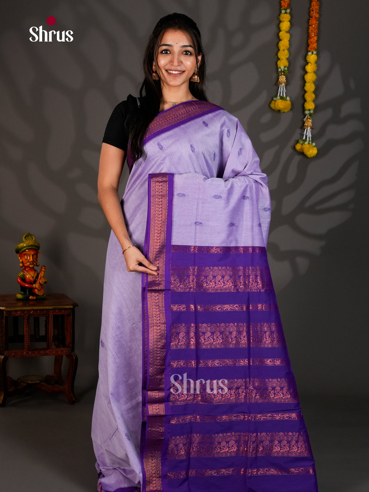 Kalyani Cotton Saree - ECS06010 - Shop on Shrus.com