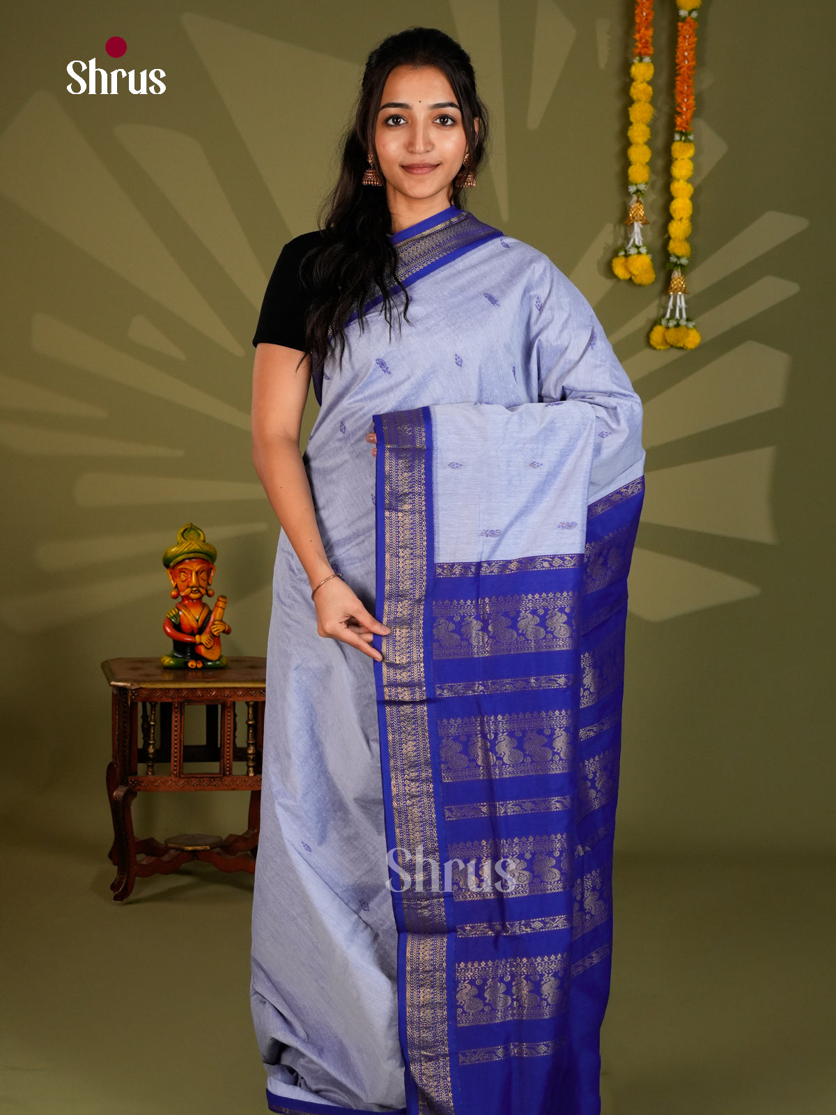 Kalyani Cotton Saree - ECS06012 - Shop on Shrus.com