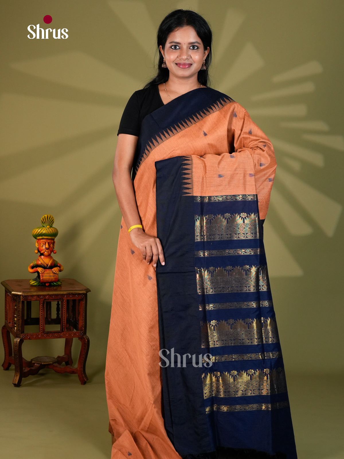 Kalyani Cotton Saree - ECS06014 - Shop on Shrus.com