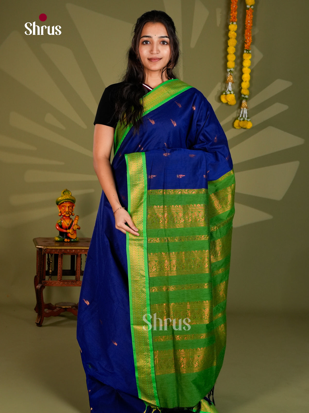 Kalyani Cotton Saree - ECS06015 - Shop on Shrus.com