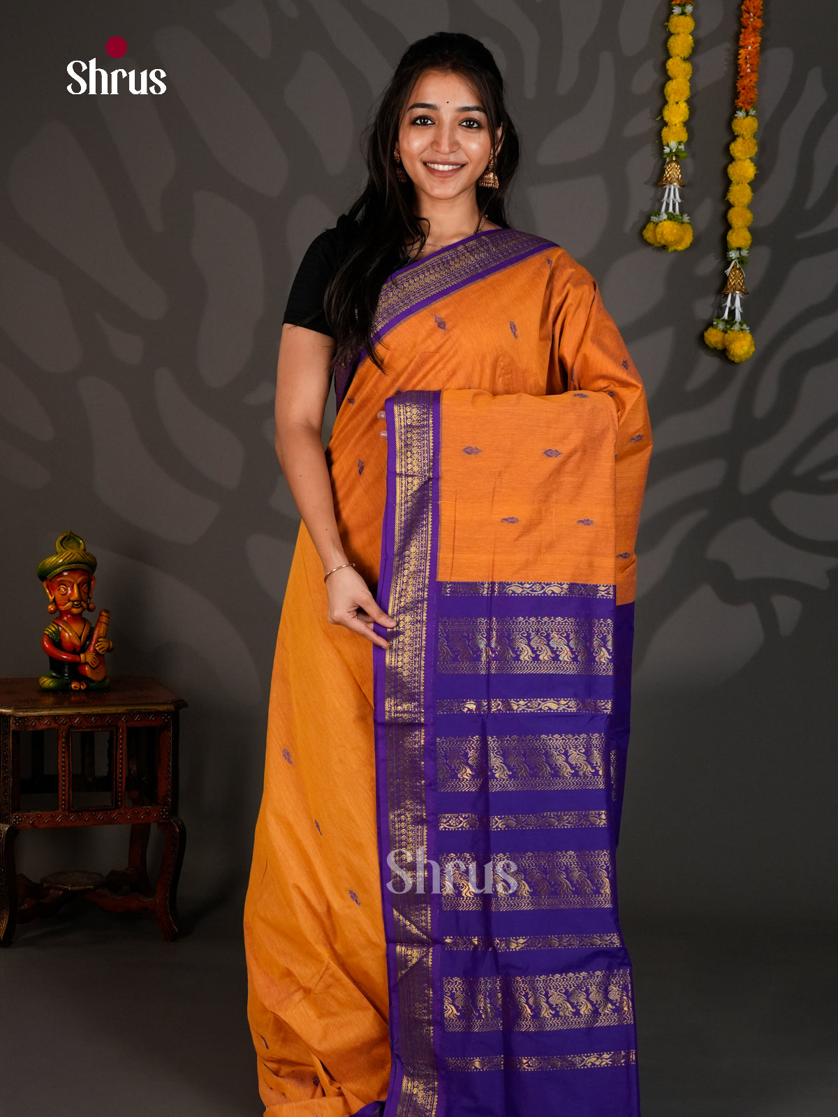 Kalyani Cotton Saree - ECS06019 - Shop on Shrus.com