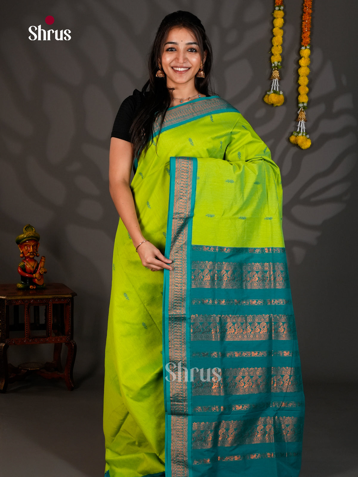 Kalyani Cotton Saree - ECS06025 - Shop on Shrus.com