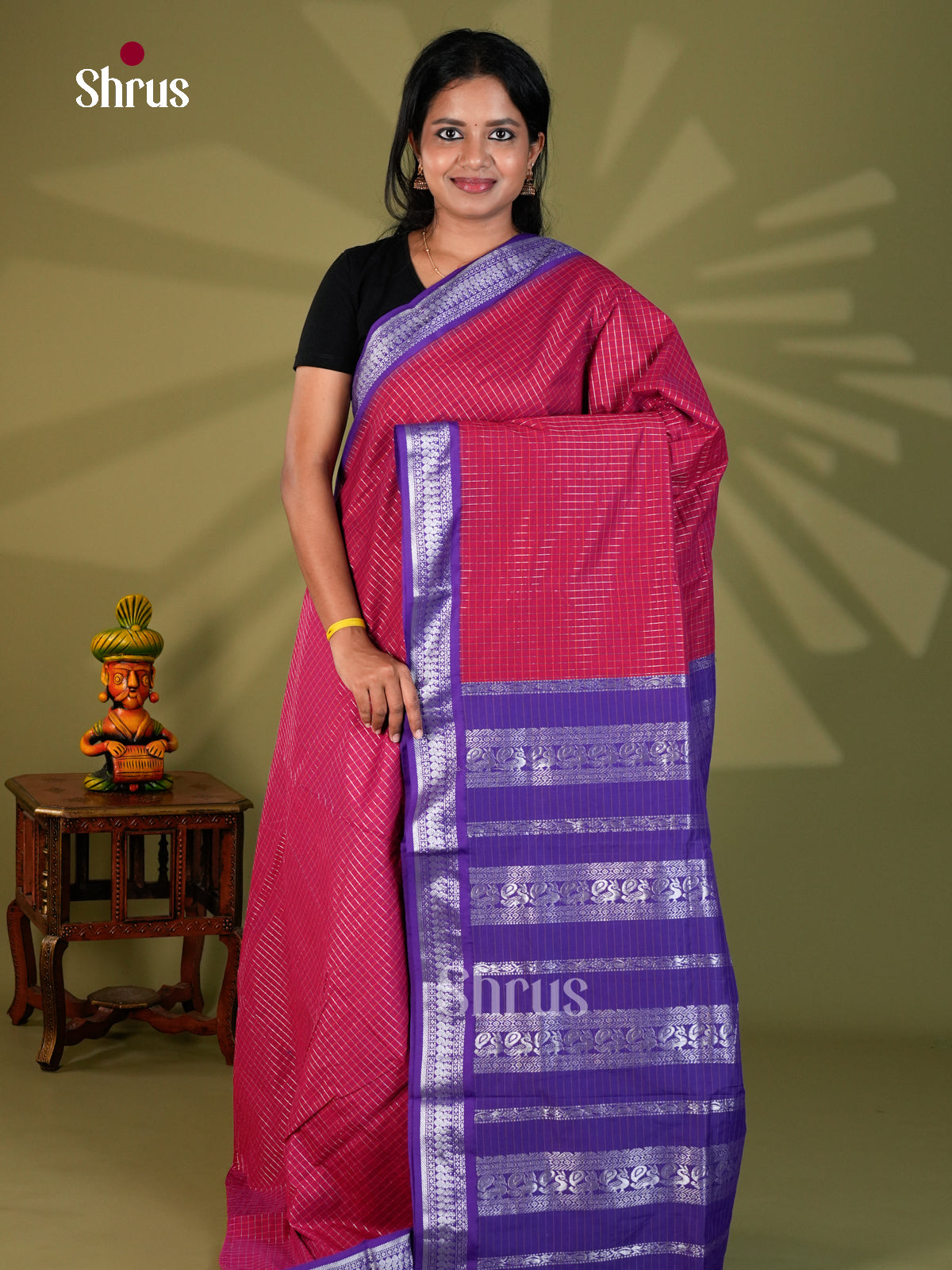Kalyani Cotton Saree - ECS06039 - Shop on Shrus.com