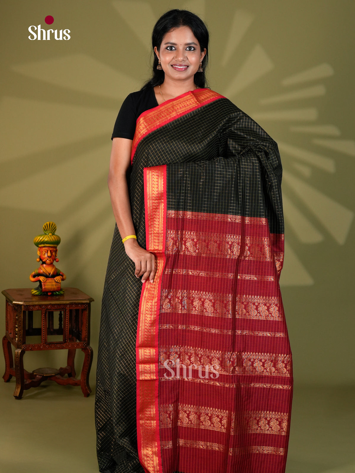 Kalyani Cotton Saree - ECS06041 - Shop on Shrus.com