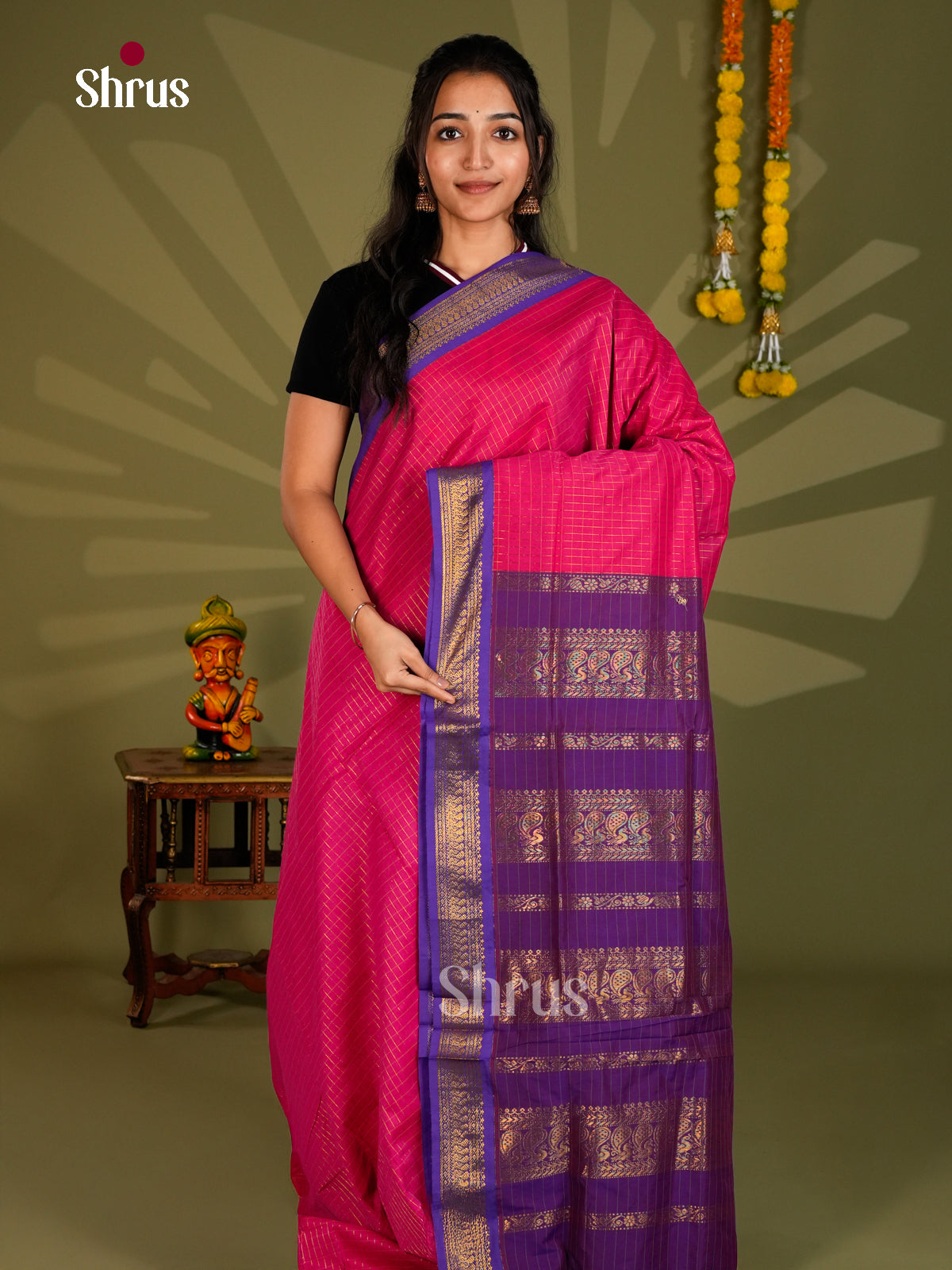 Kalyani Cotton Saree - ECS06042 - Shop on Shrus.com