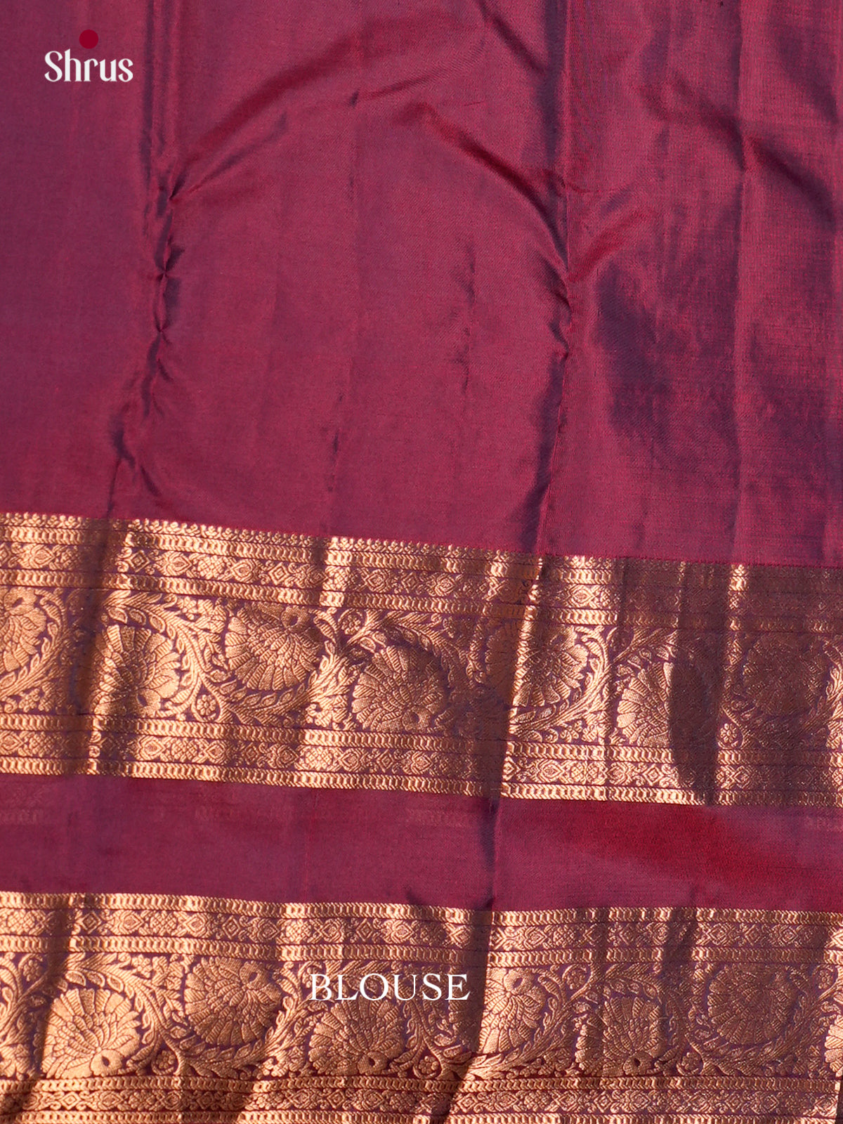 Kanchipuram-halfpure Saree - ECS06181 - Shop on Shrus.com