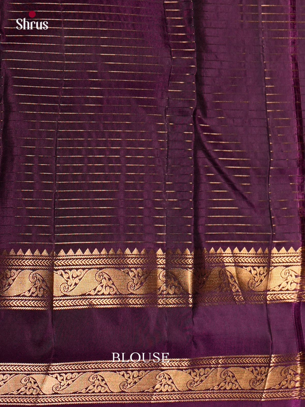 Kanchipuram silk Saree - ECS06202 - Shop on Shrus.com
