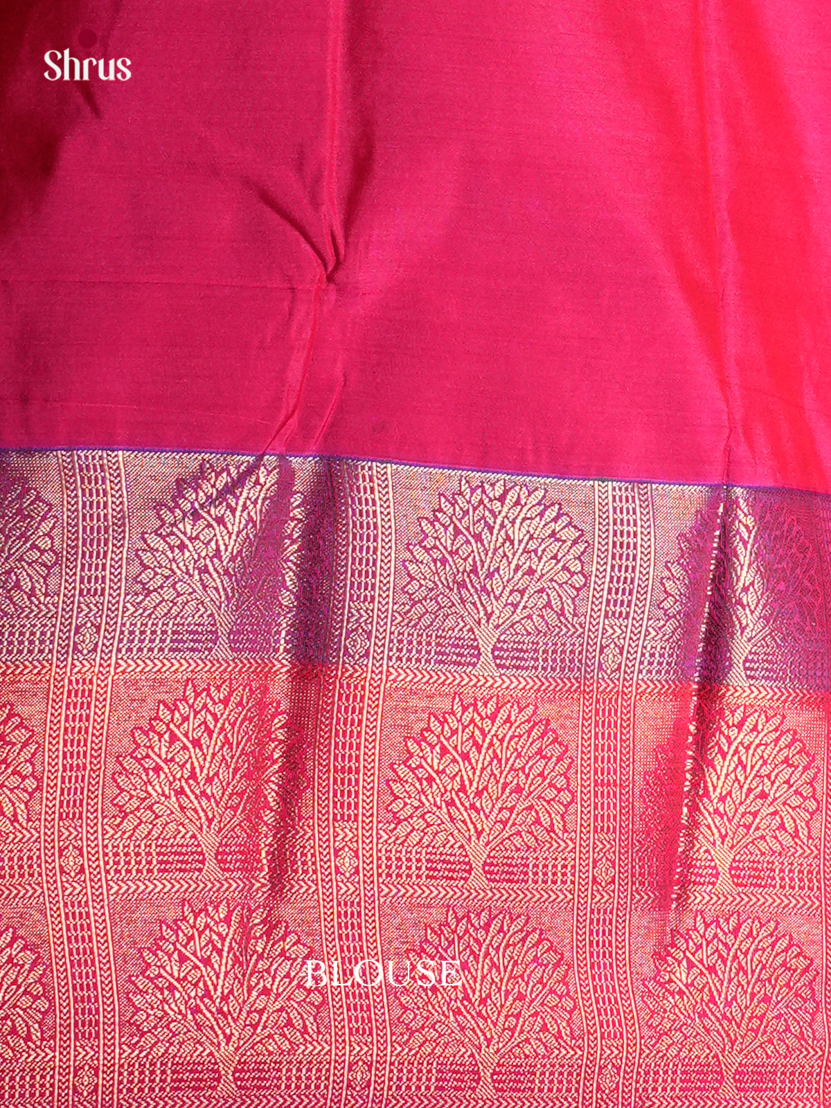 Semi Kanchipuram Saree - ECS09221 - Shop on Shrus.com