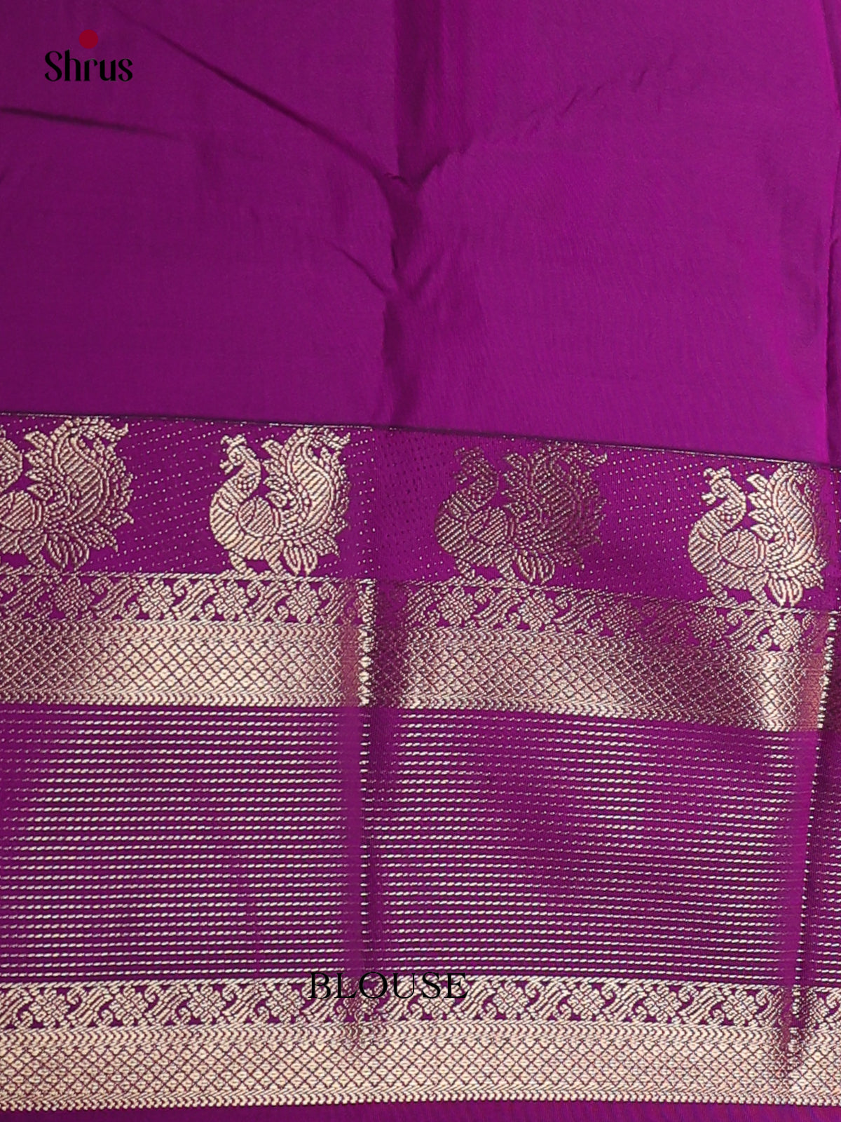Semi Kanchipuram Saree - ECS09233 - Shop on Shrus.com