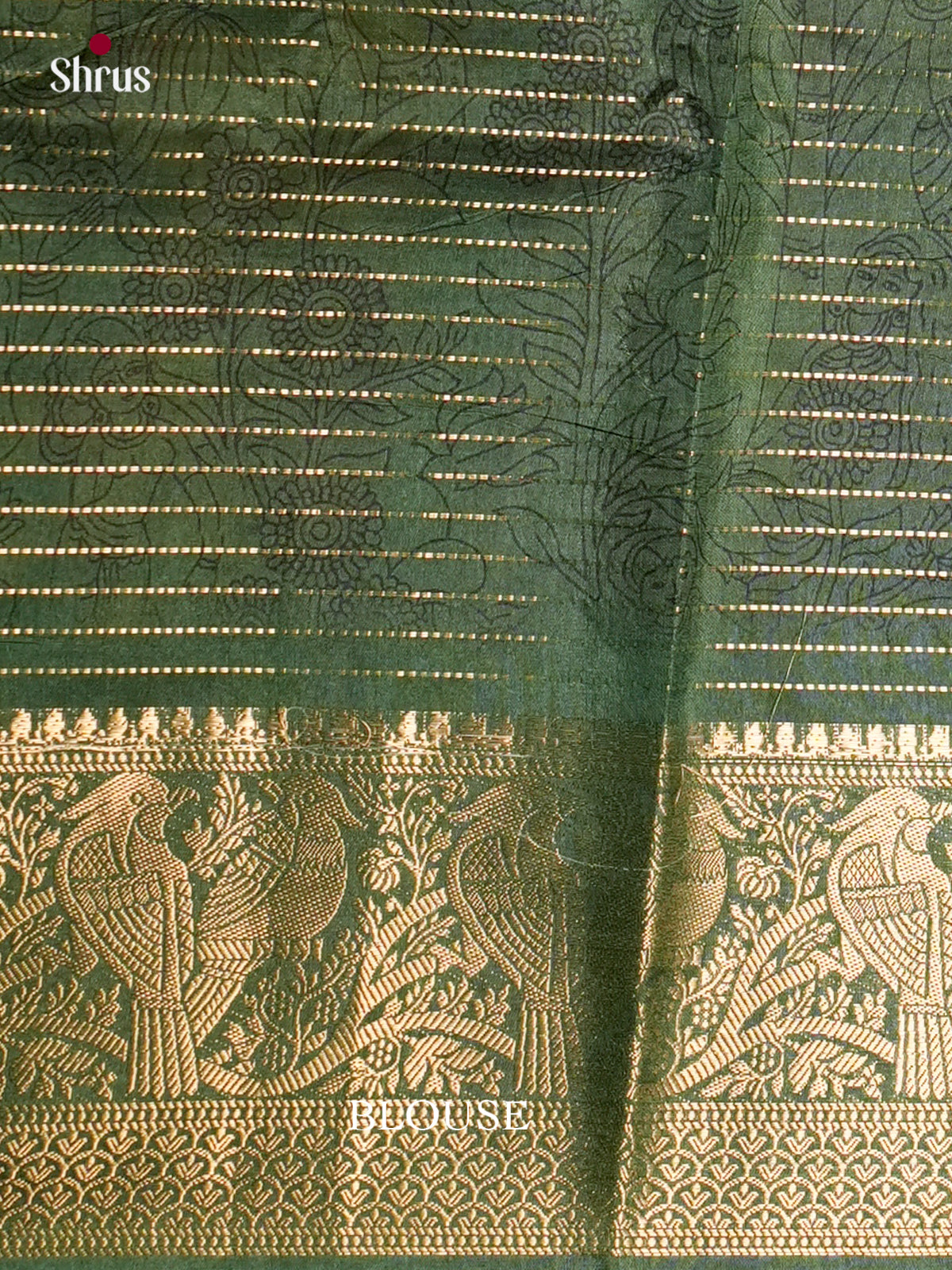 Semi Tussar Saree - ECS09269 - Shop on Shrus.com