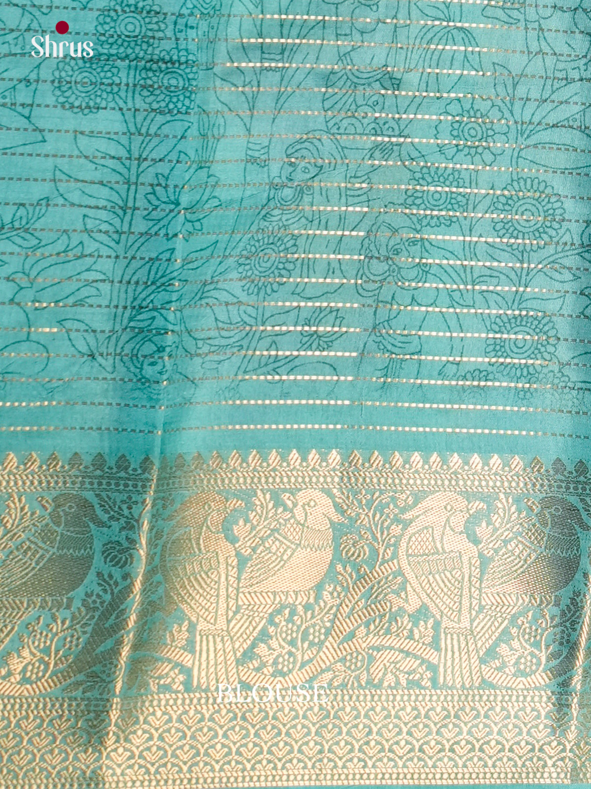 Semi Tussar Saree - ECS09270 - Shop on Shrus.com