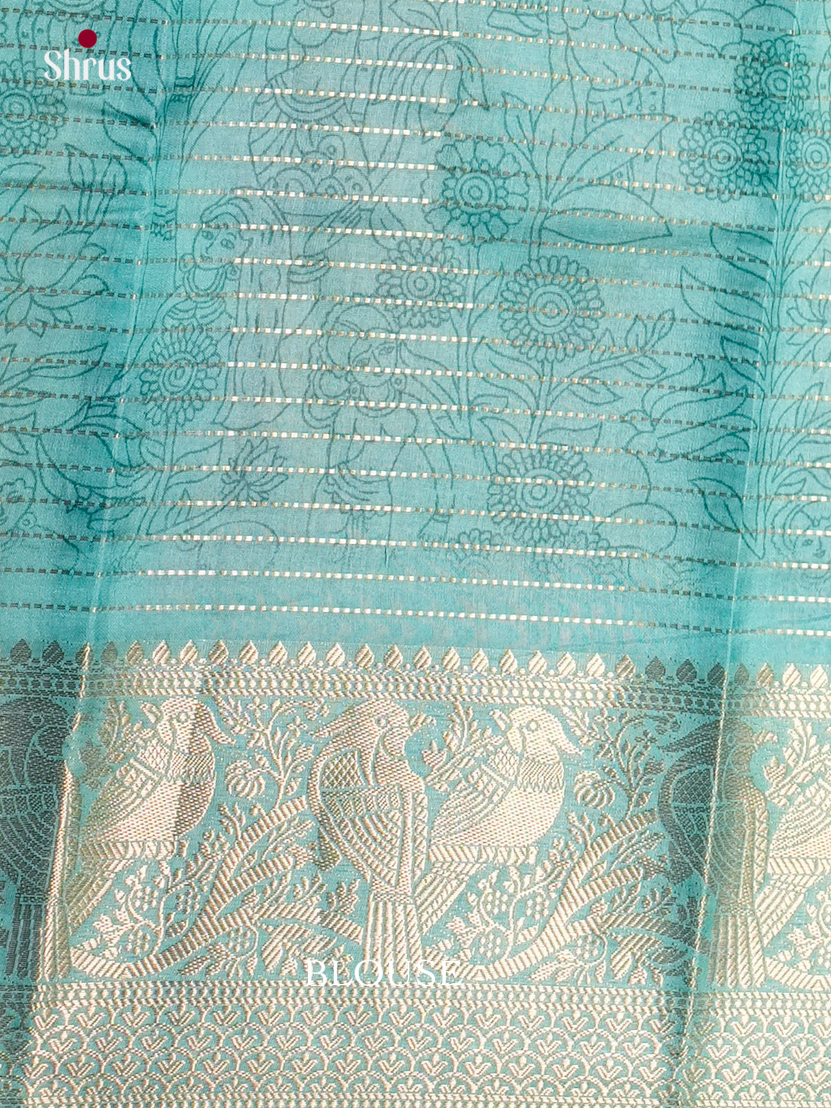 Semi Tussar Saree - ECS09283 - Shop on Shrus.com