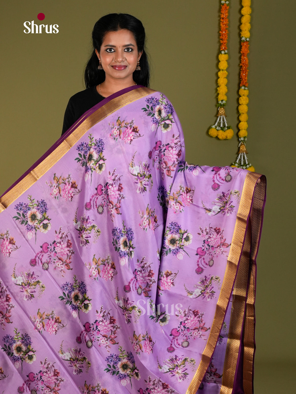 Mysore Silk Saree - ECS10022 - Shop on Shrus.com