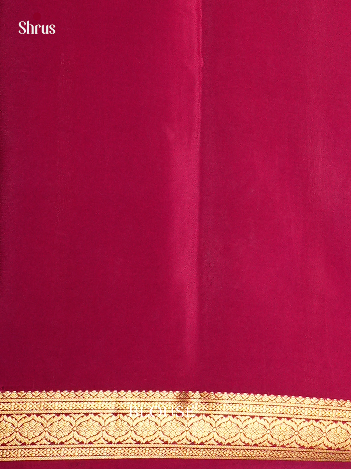 Mysore Silk Saree - ECS10042 - Shop on Shrus.com