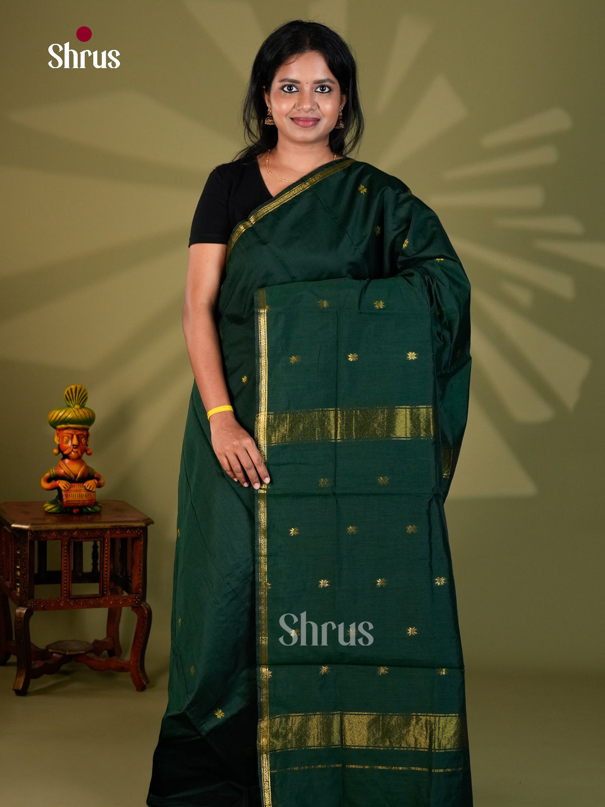 Semi Maheshwari Saree - ECS10076 - Shop on Shrus.com