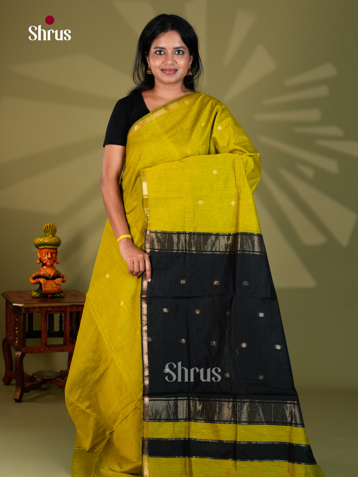 Semi Maheshwari Saree - ECS10082 - Shop on Shrus.com