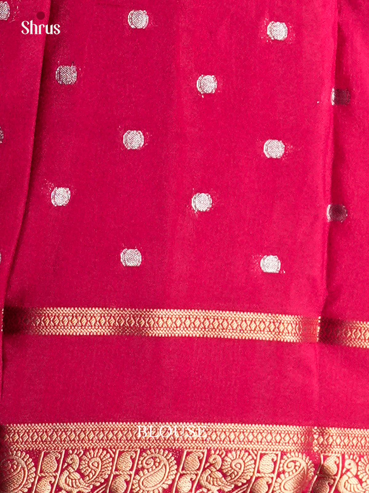 Semi Mysoresilk Saree - ECS11306 - Shop on Shrus.com