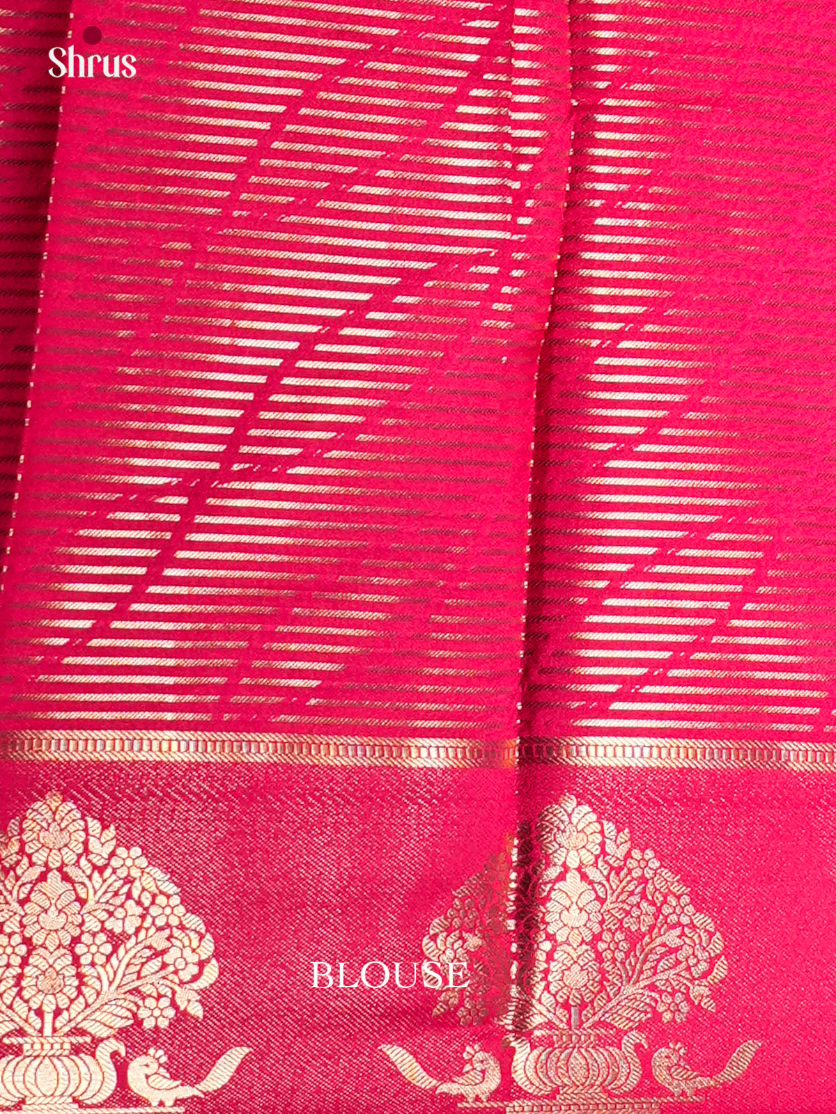 Semi Mysoresilk Saree - ECS11327 - Shop on Shrus.com