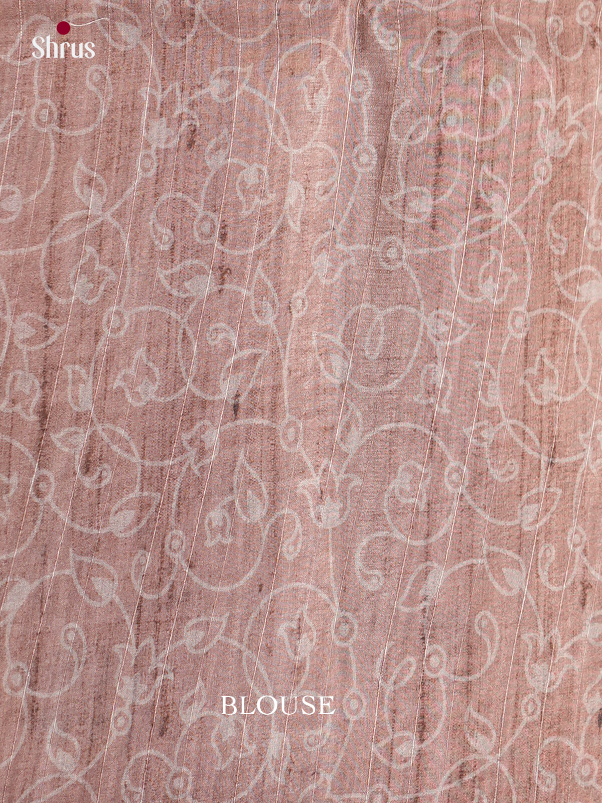 Printed Semi Tussar Saree - ECS12030 - Shop on Shrus.com