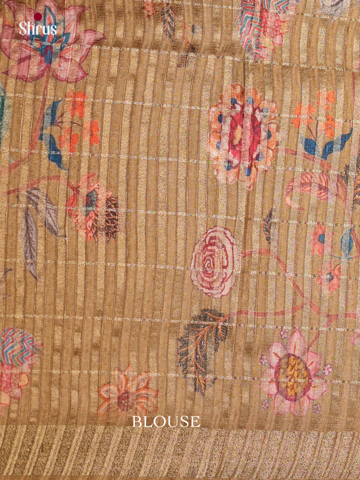 Semi Tussar Saree - ECS12071 - Shop on Shrus.com