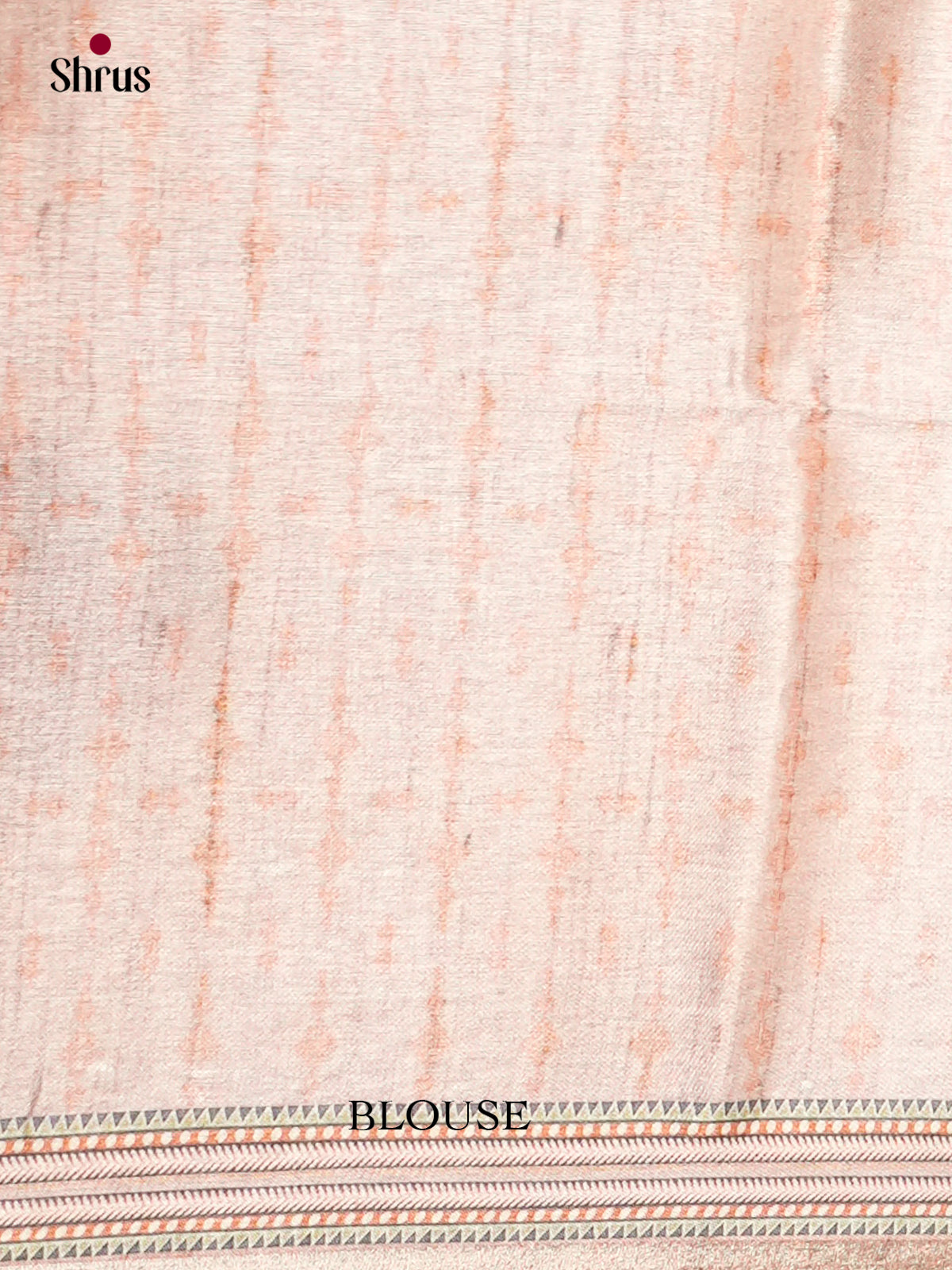 Printed Semi Tussar Saree - ECS12080 - Shop on Shrus.com