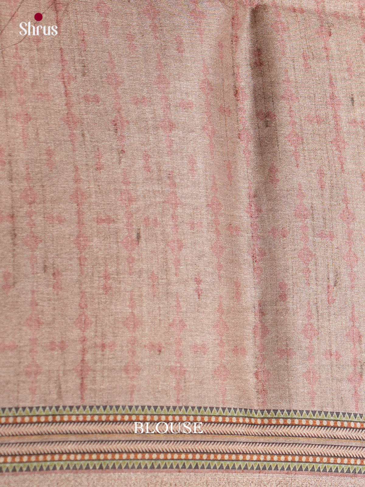 Printed Semi Tussar Saree - ECS12081 - Shop on Shrus.com