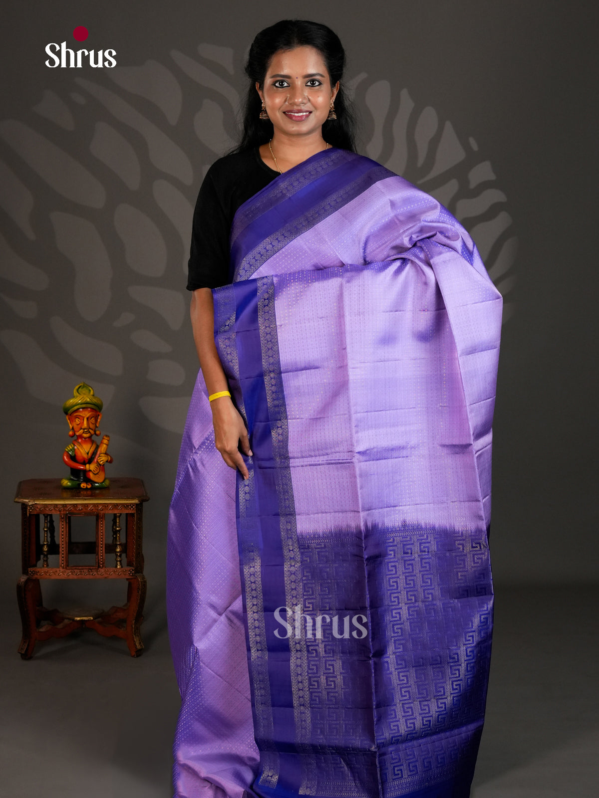 Soft Silk Saree - ECS19006 - Shop on Shrus.com