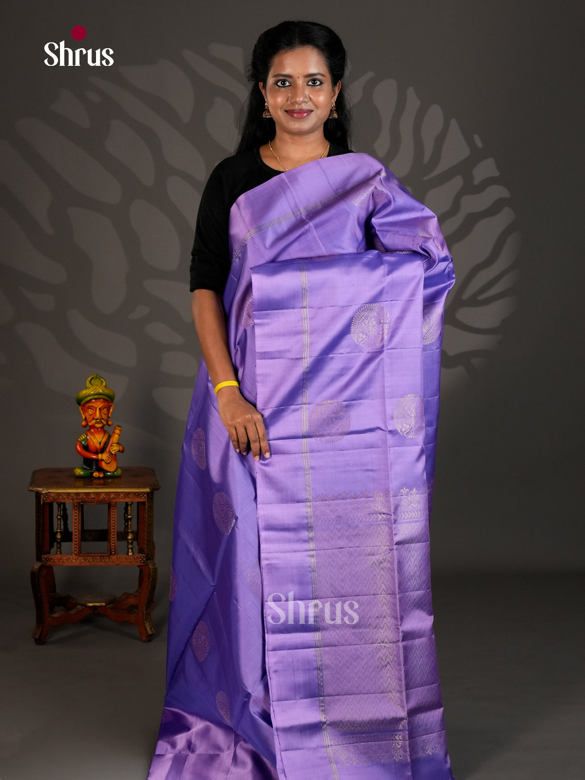 Softsilk-halfpure Saree - ECS19010 - Shop on Shrus.com