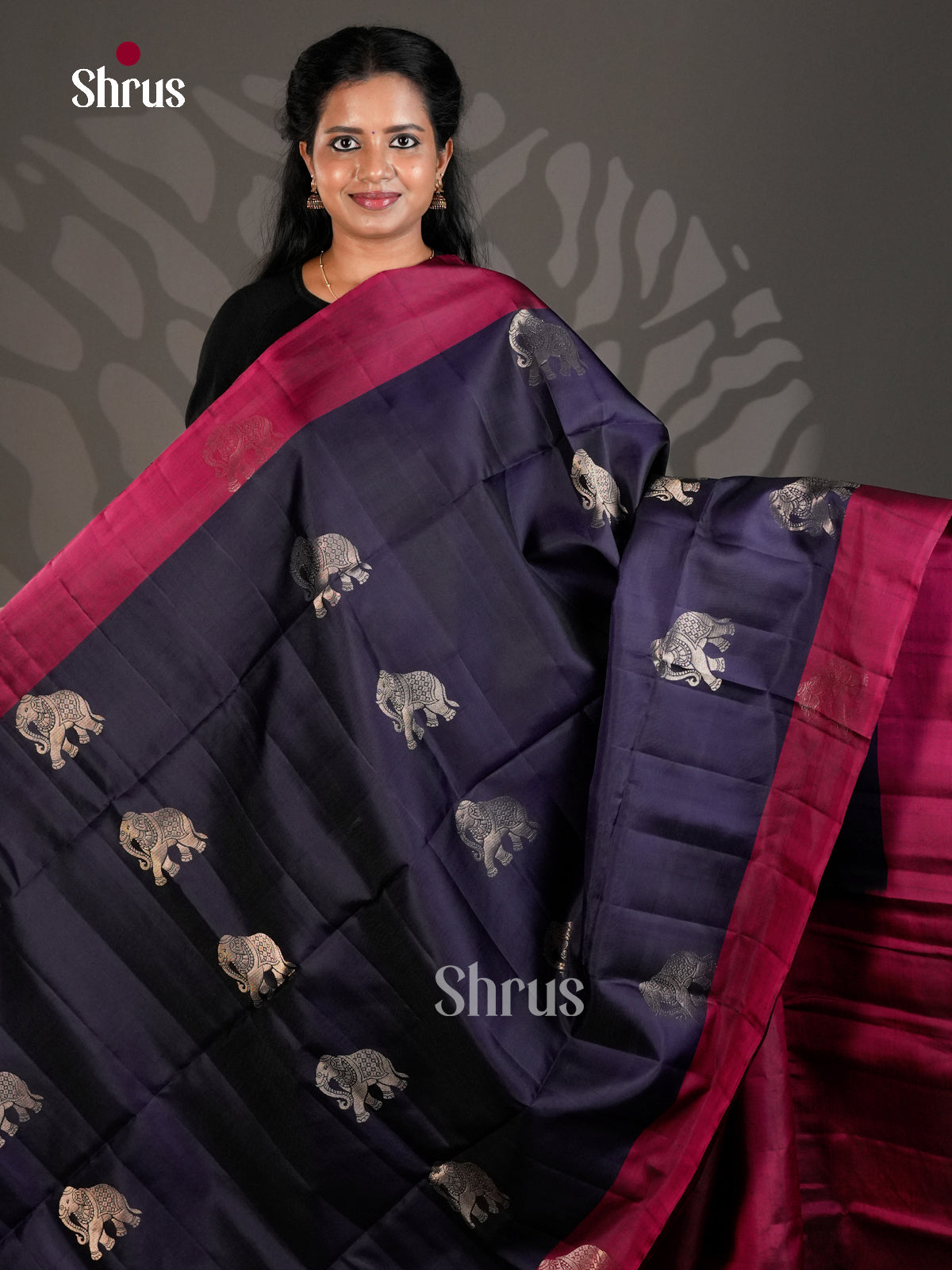 Soft Silk Saree - ECS19031 - Shop on Shrus.com