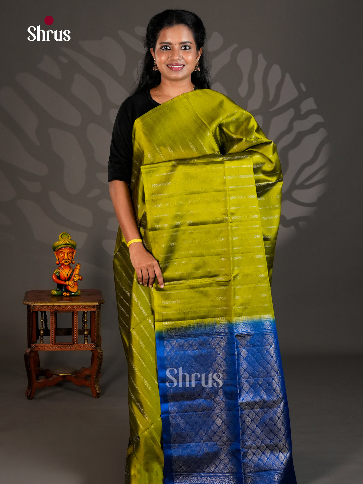 Softsilk-halfpure Saree - ECS19037 - Shop on Shrus.com