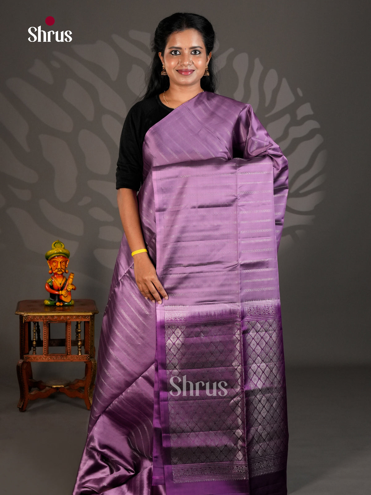 Softsilk-halfpure Saree - ECS19039 - Shop on Shrus.com