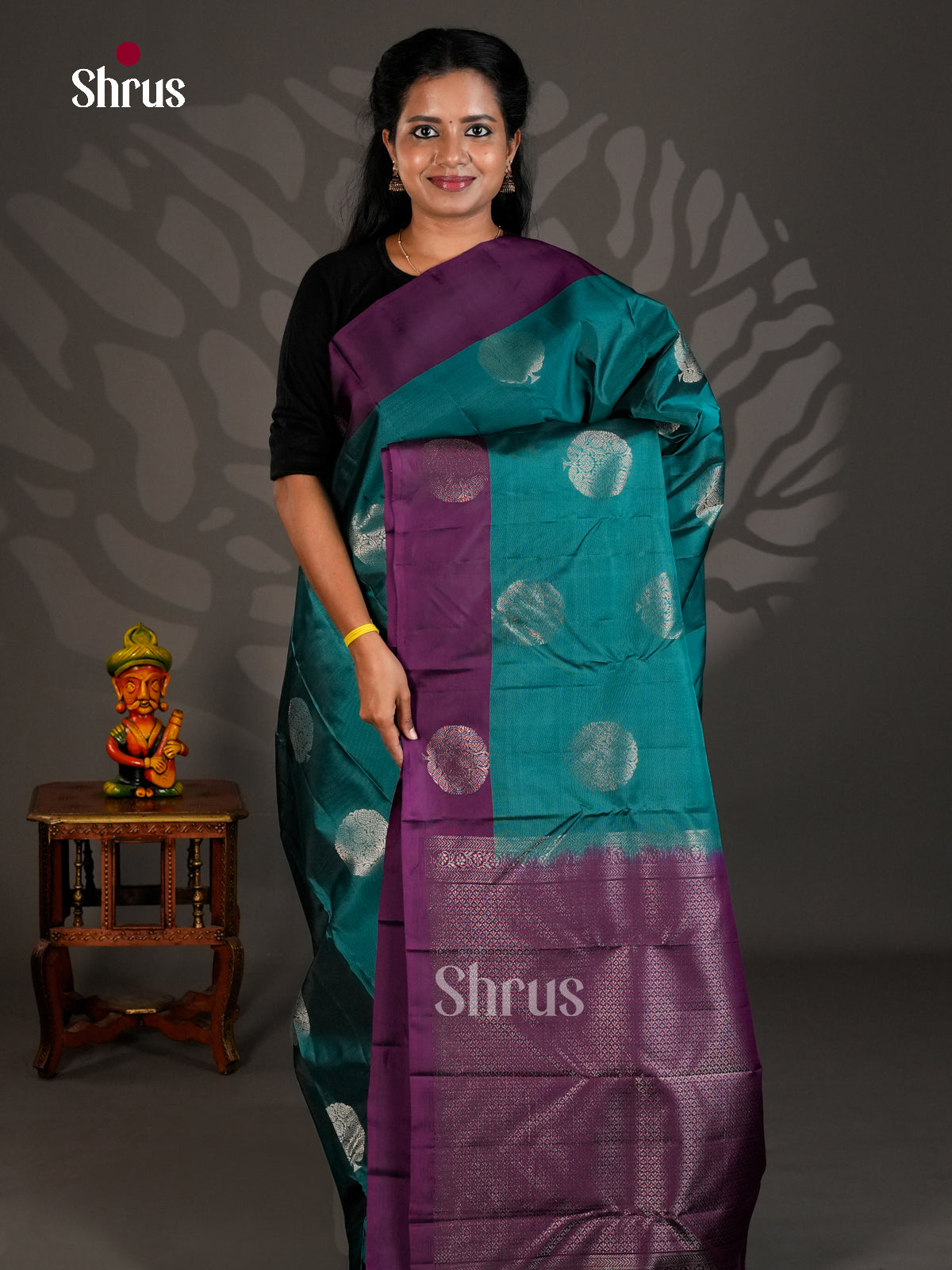 Softsilk-halfpure Saree - ECS19041 - Shop on Shrus.com