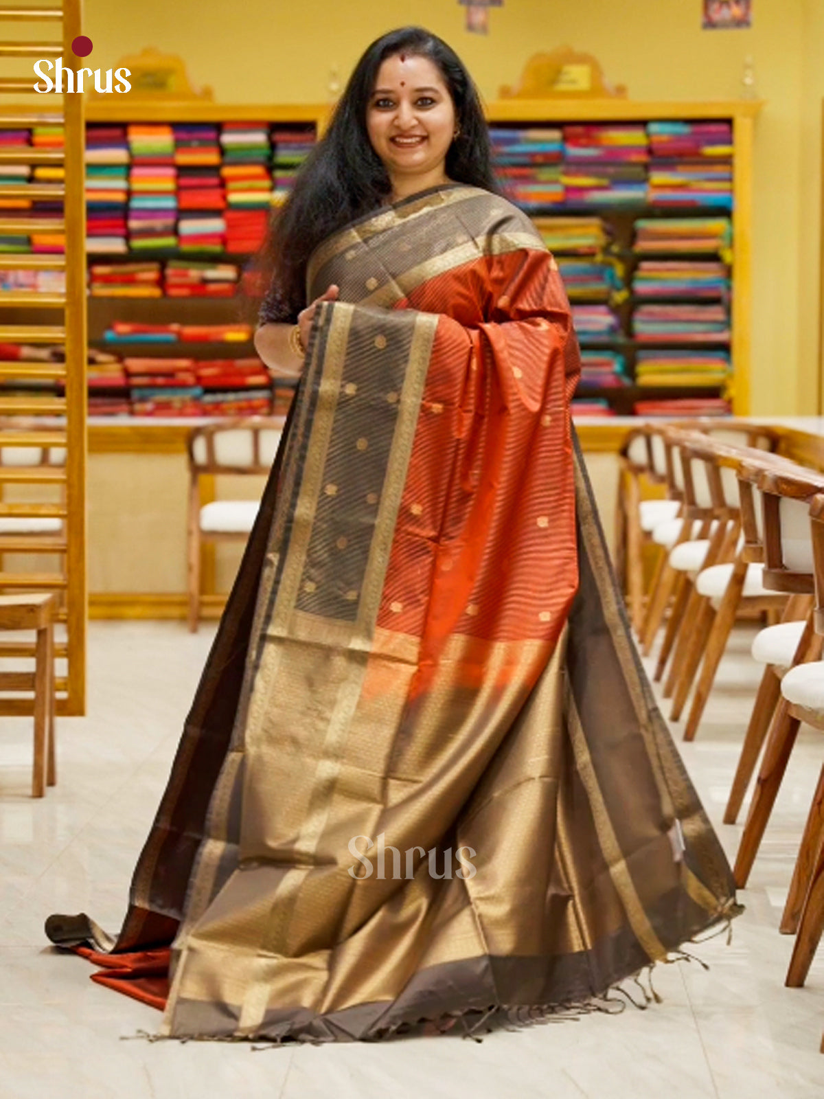 Semi Softsilk Saree - ECS20001