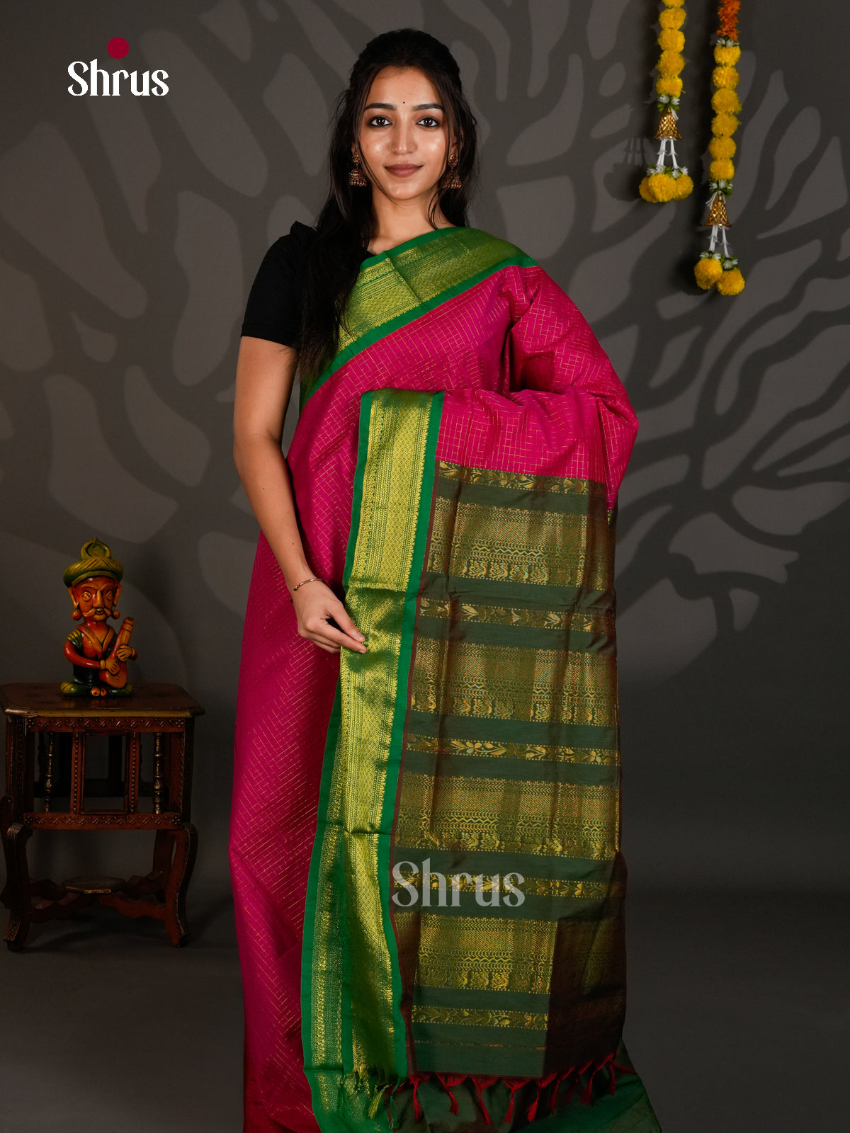 Kalyani Cotton Saree - ECS25001 - Shop on Shrus.com