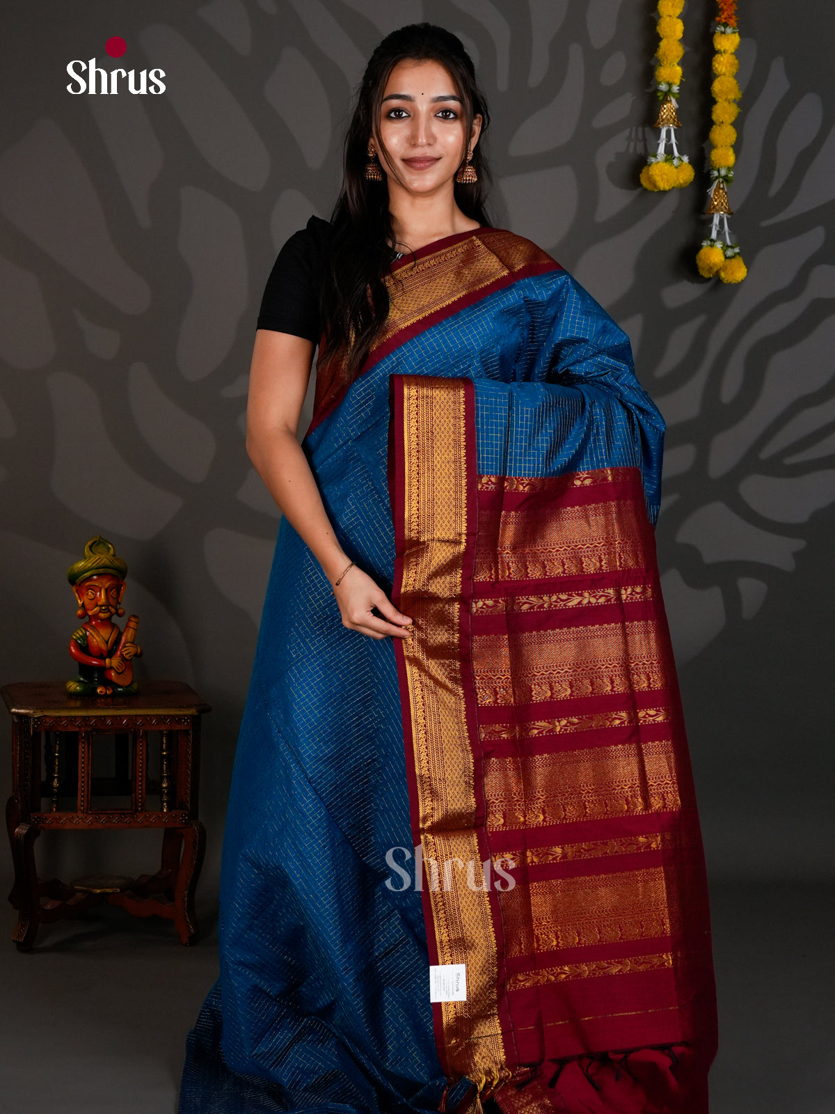 Kalyani Cotton Saree - ECS25006 - Shop on Shrus.com