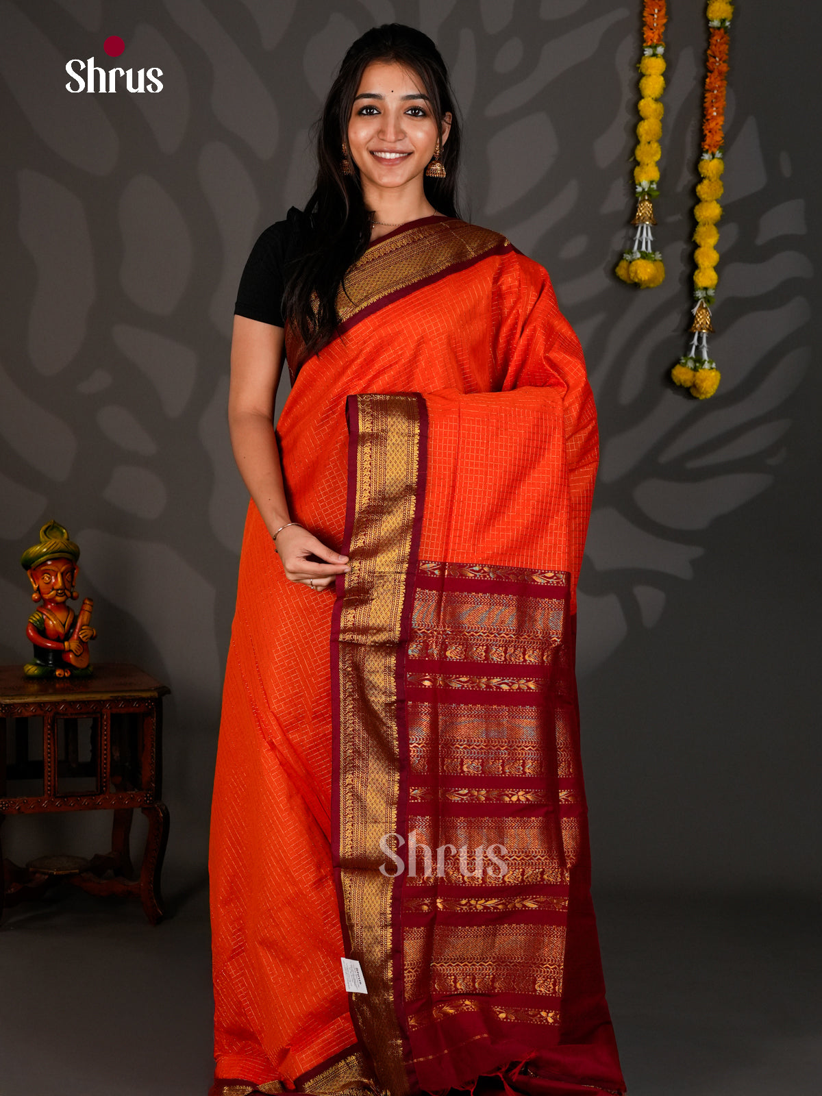 Kalyani Cotton Saree - ECS25010 - Shop on Shrus.com