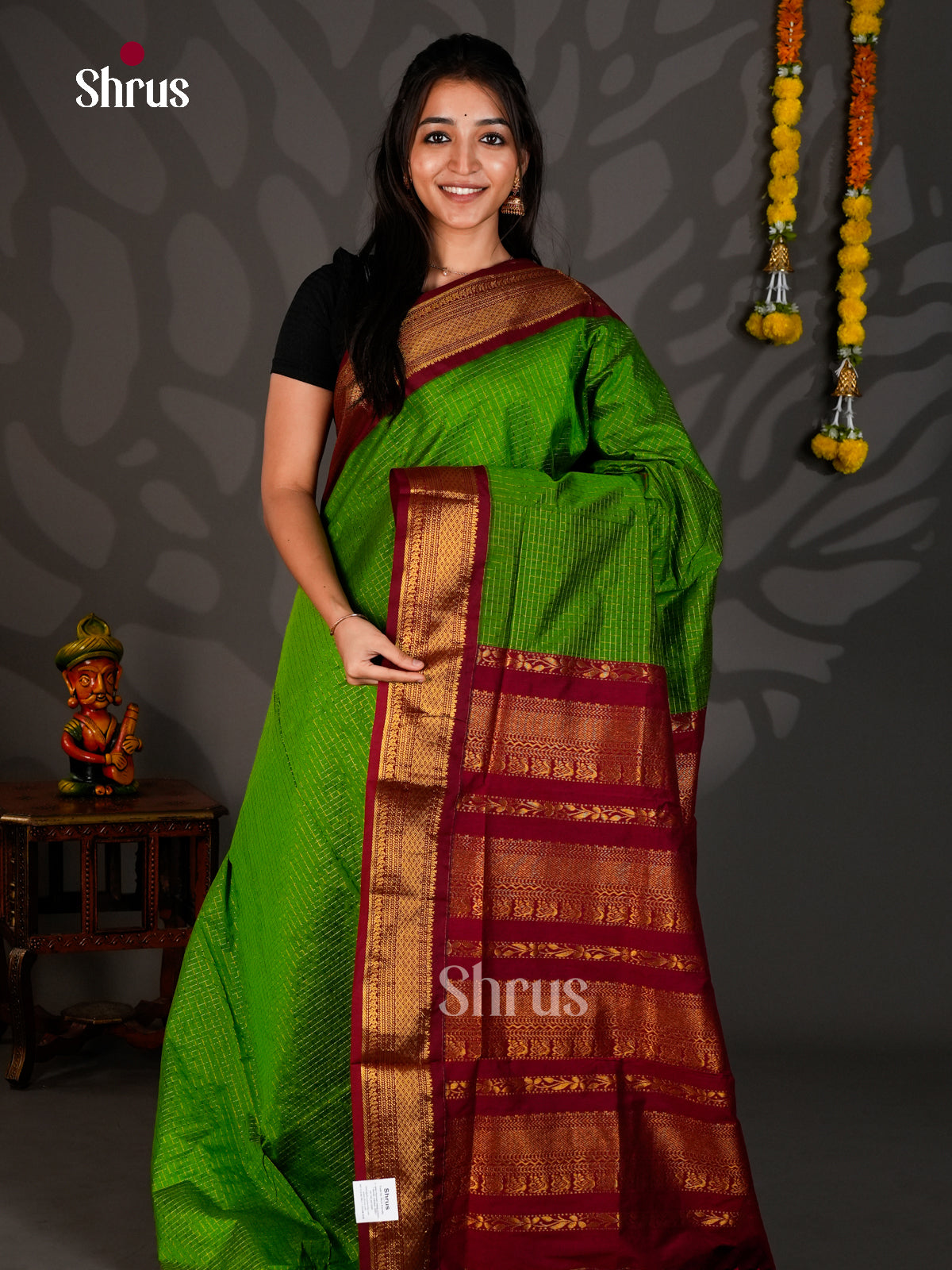 Kalyani Cotton Saree - ECS25011 - Shop on Shrus.com