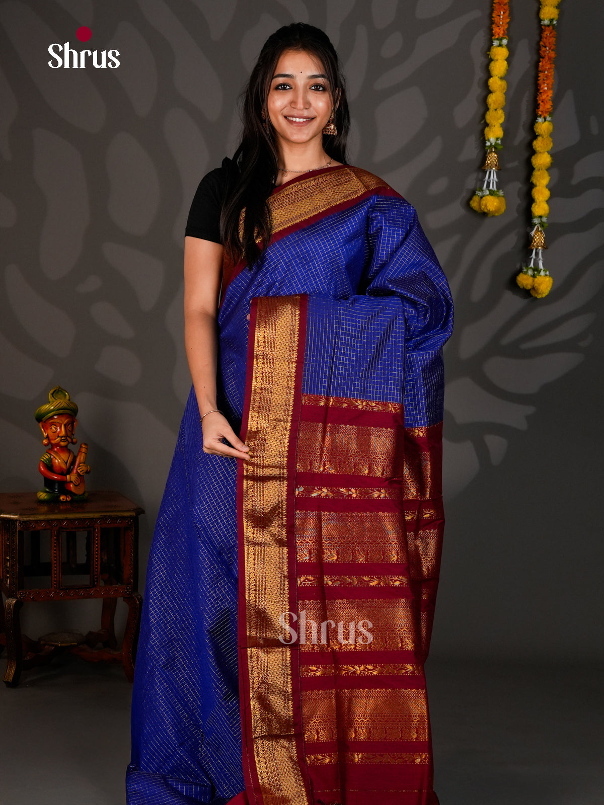 Kalyani Cotton Saree - ECS25012 - Shop on Shrus.com