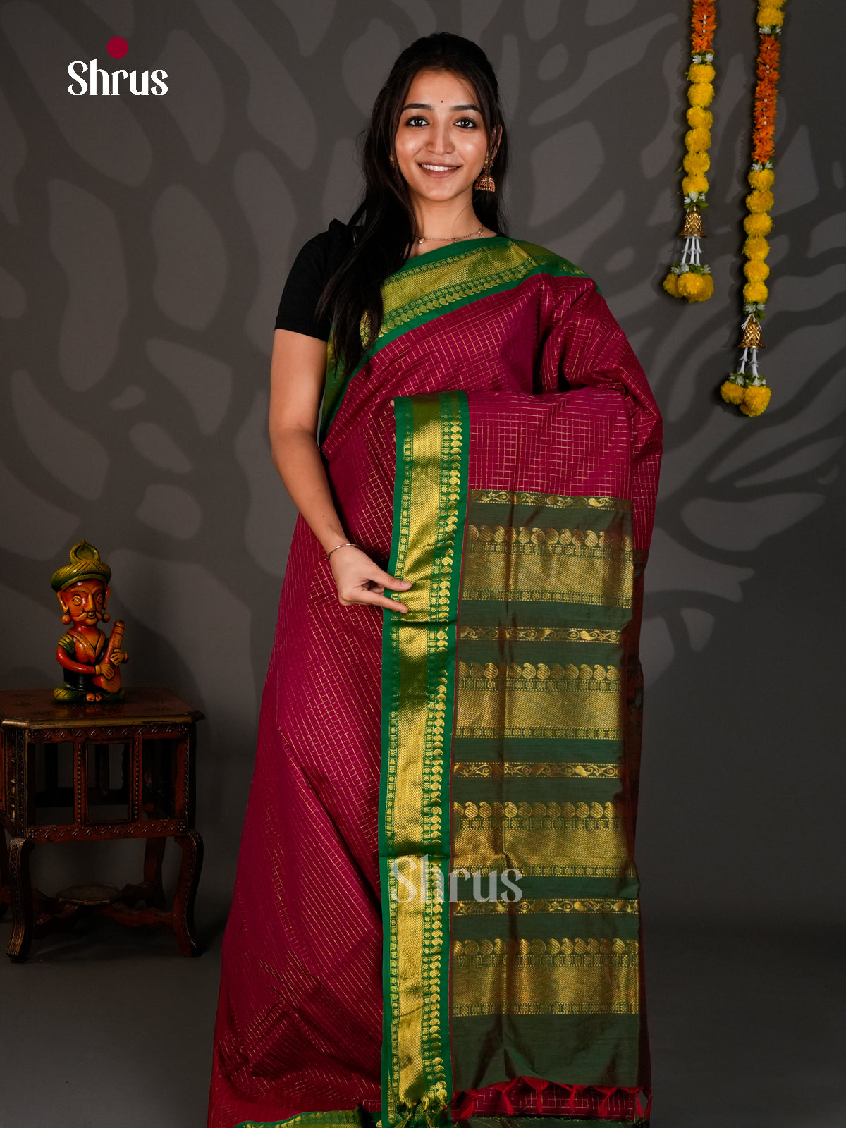 Kalyani Cotton Saree - ECS25013 - Shop on Shrus.com